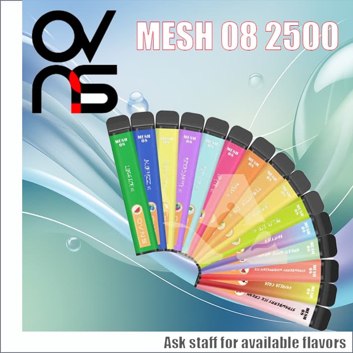 OVNS 2500 – 5% | 2.5K PUFFS NVape product preview