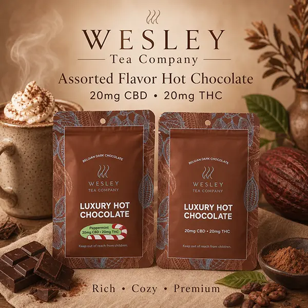 WESLEY HOT CHOCOLATE 40mg THC / 40mg CBD / 20mg CBD + 20mg THC at Fort York Cannabis